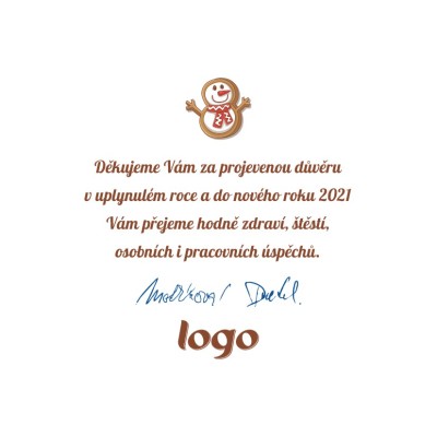 Čtvercová novoročenka 180
