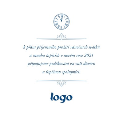 Čtvercová novoročenka 199