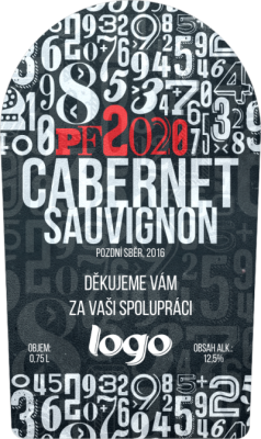 Etiketa na víno samolepící EV-68x114-4